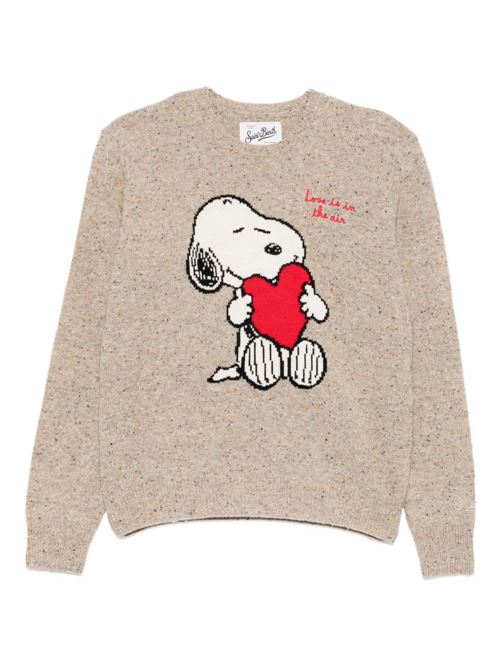 maglia donna girocollo Snoopy MC2 SAINT BARTH | NEWQUEEN04140I